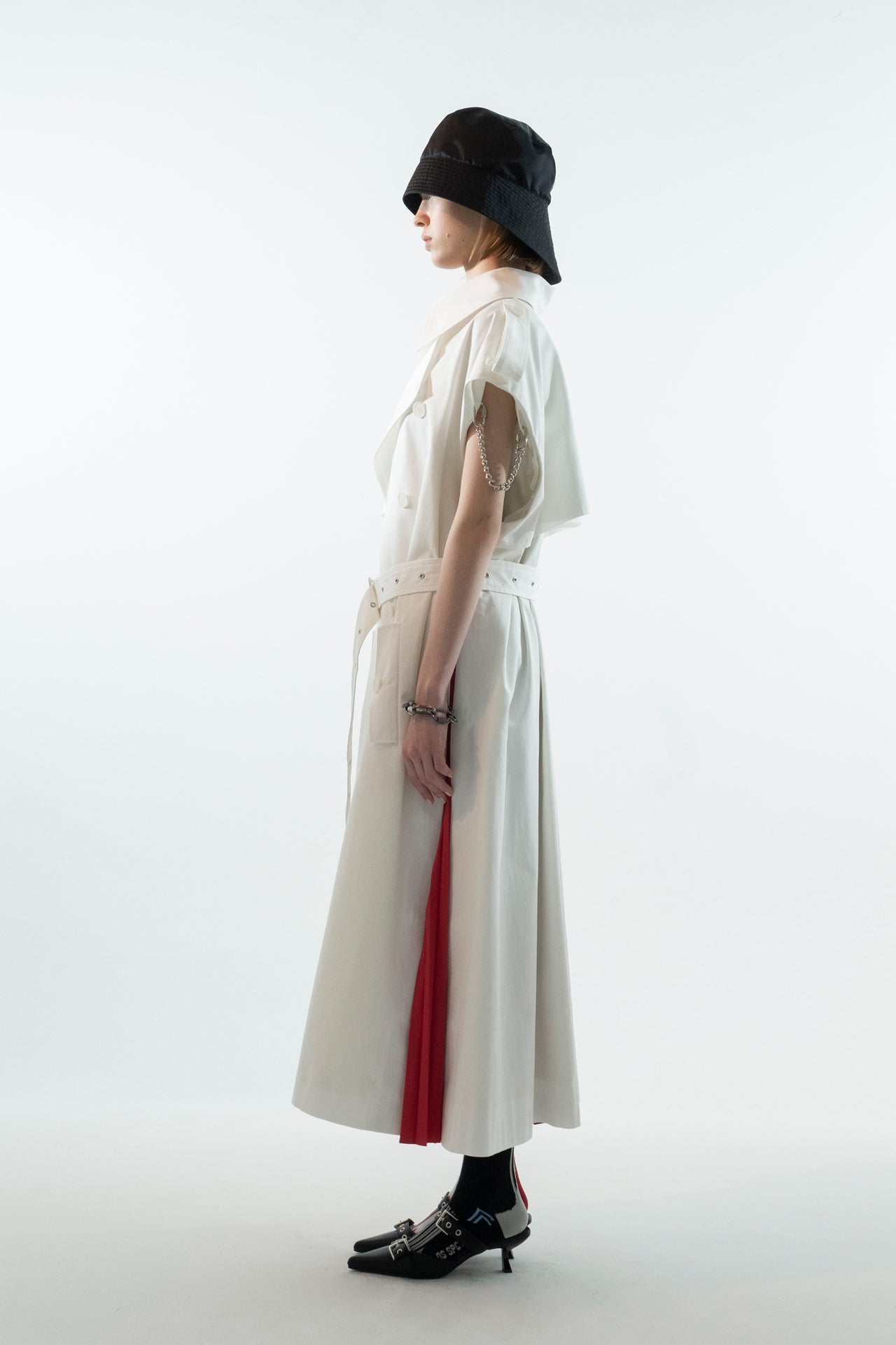 Module_Trench Coat White