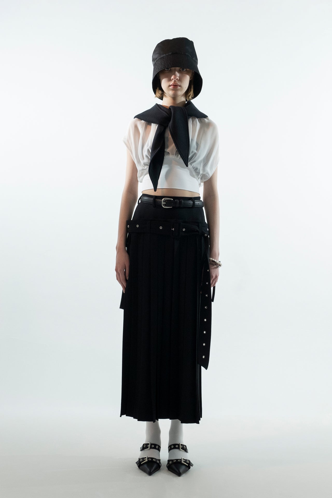 Contrast_Blouse White