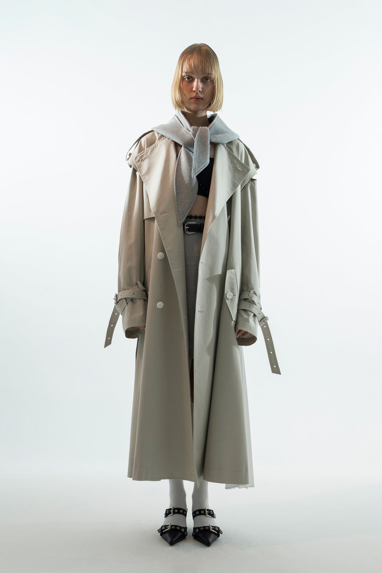 Module_Trench Coat Beige