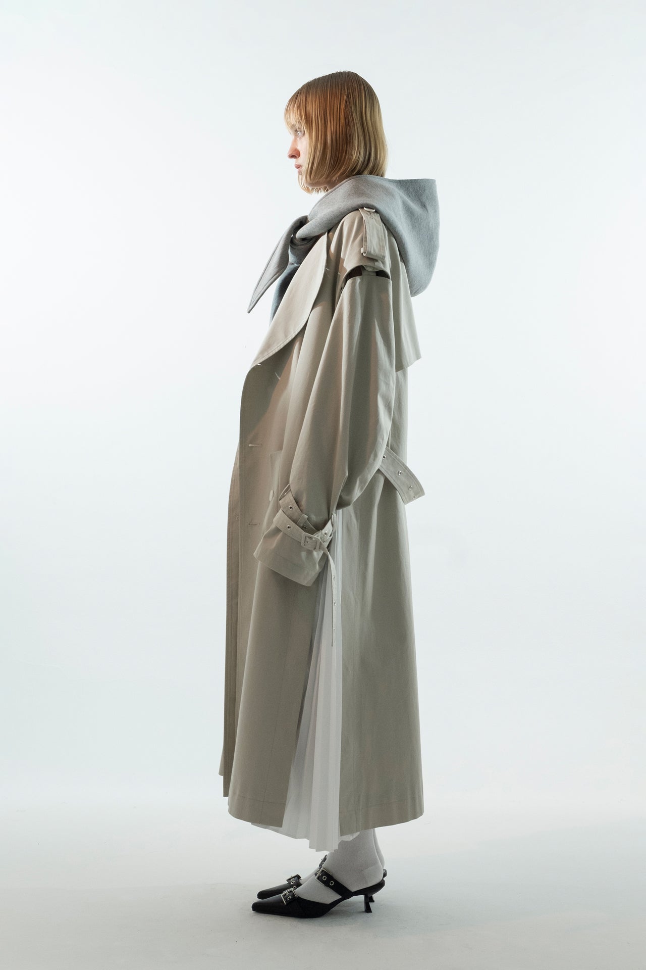 Module_Trench Coat Beige