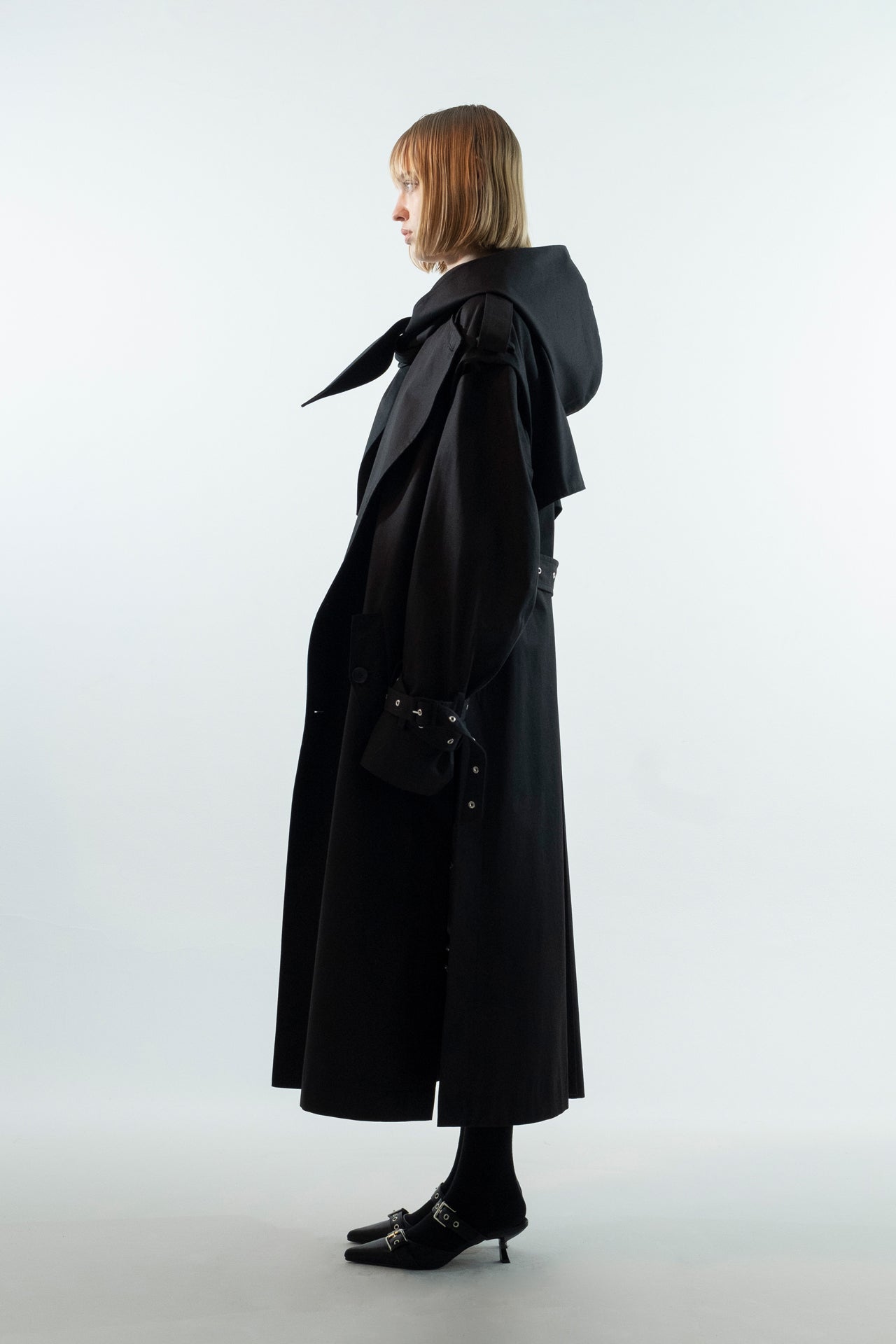 Module_Trench Coat Black