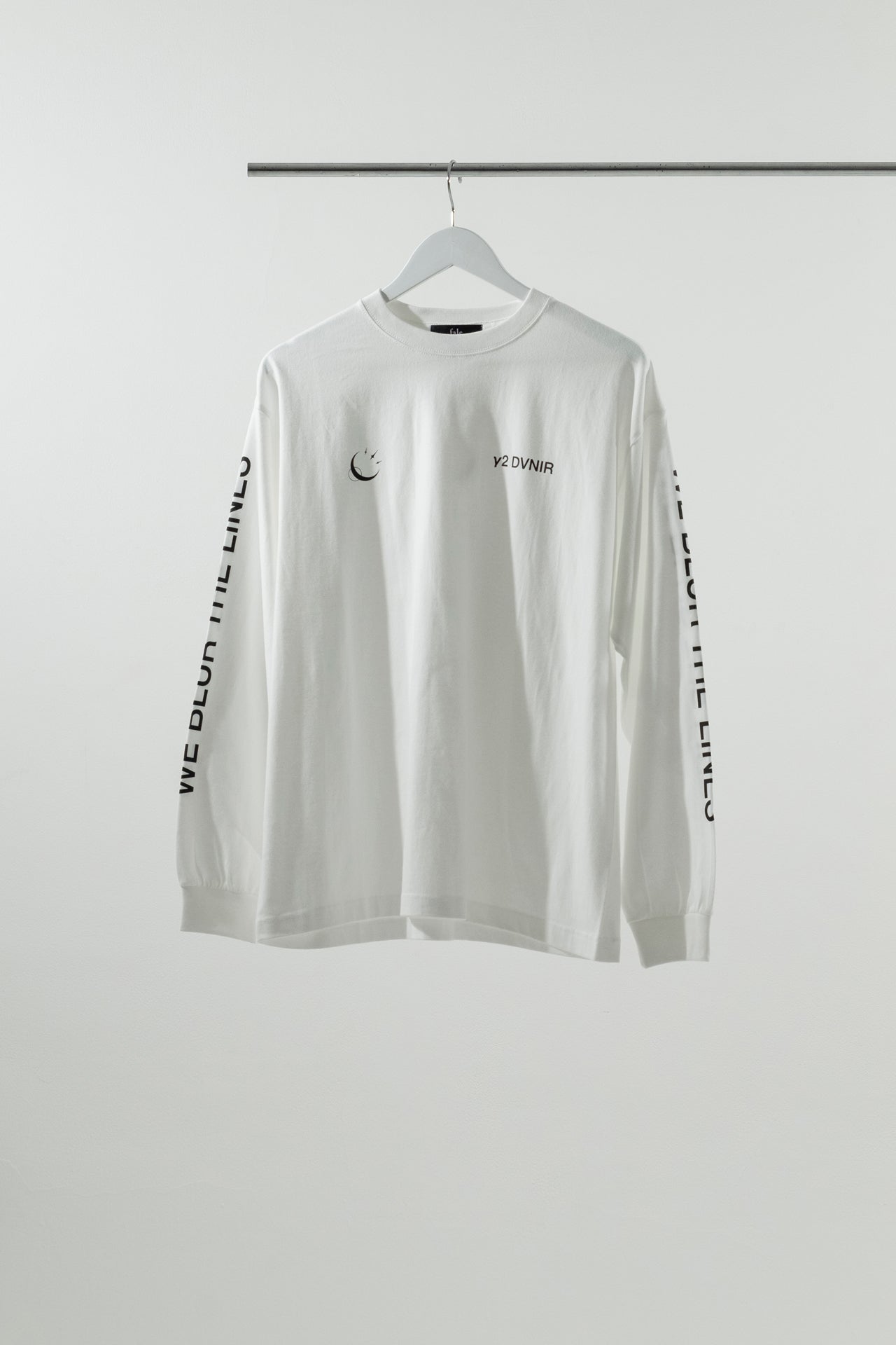Spctra Print Long T-Shirt White