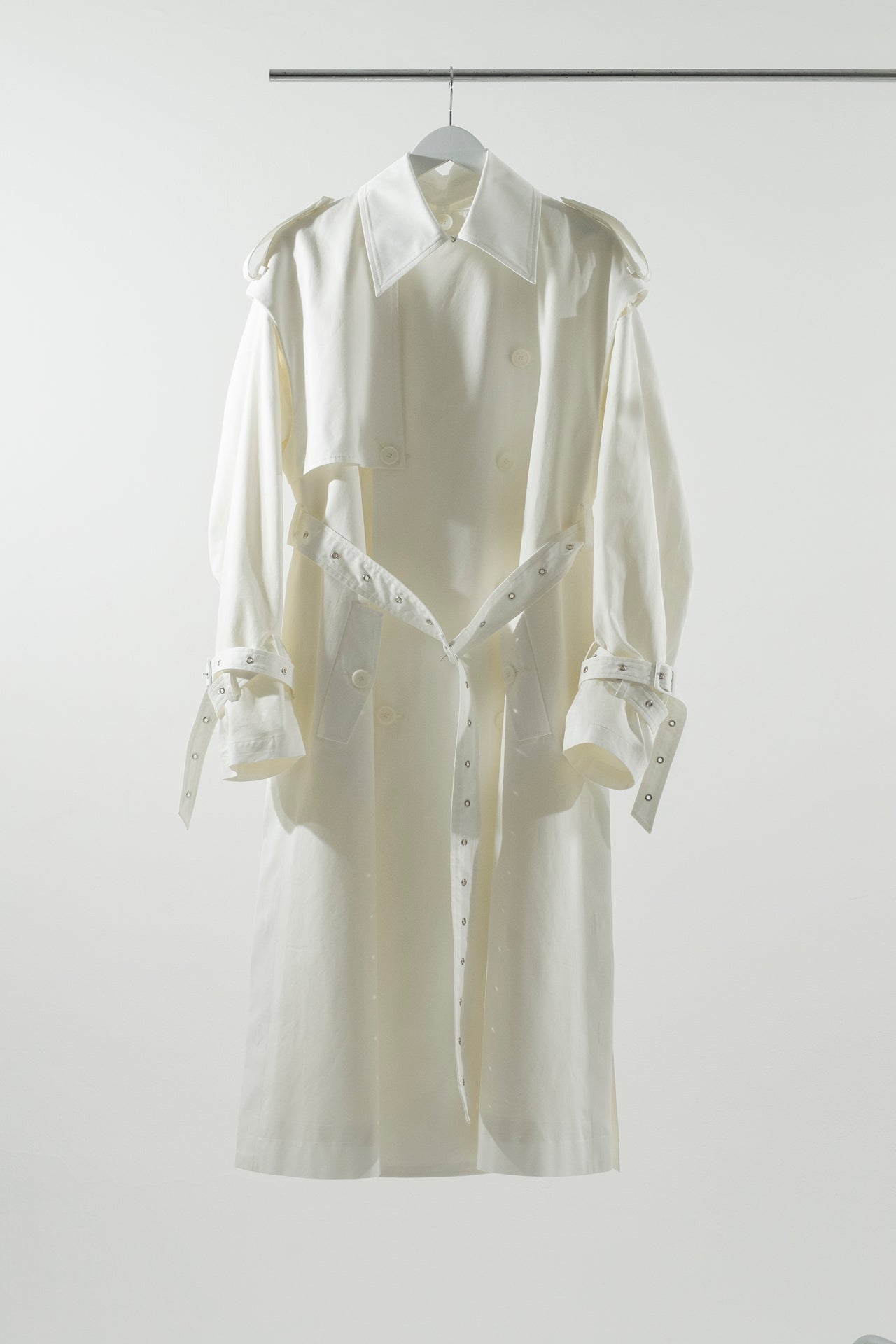 Module_Trench Coat White