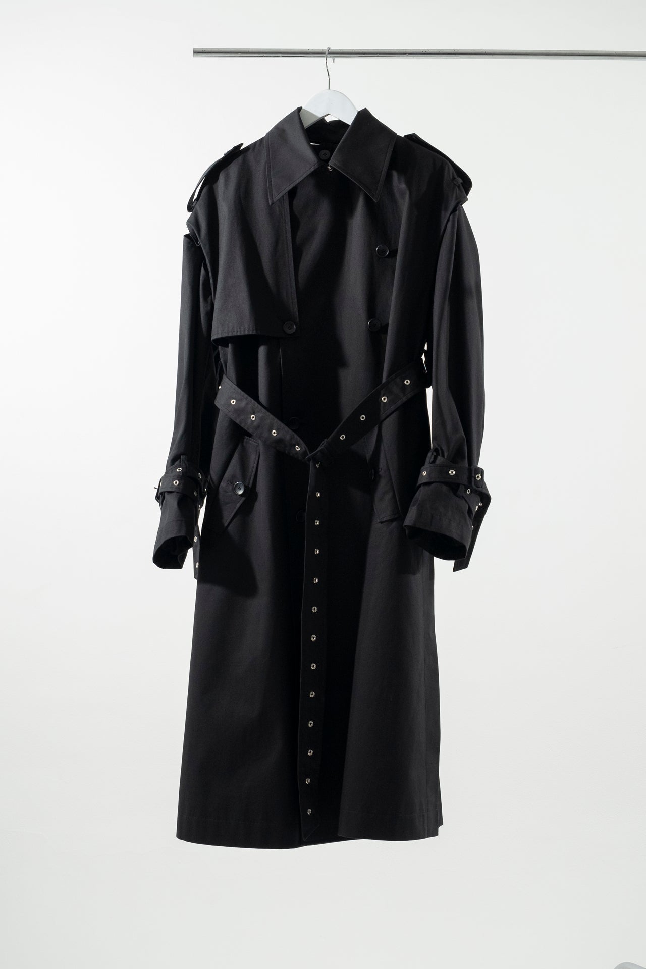 Module_Trench Coat Black