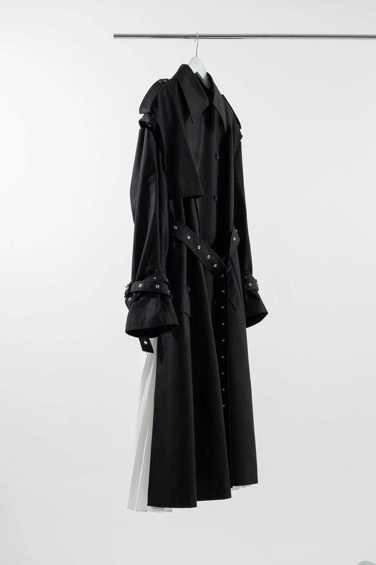 Module_Trench Coat Black