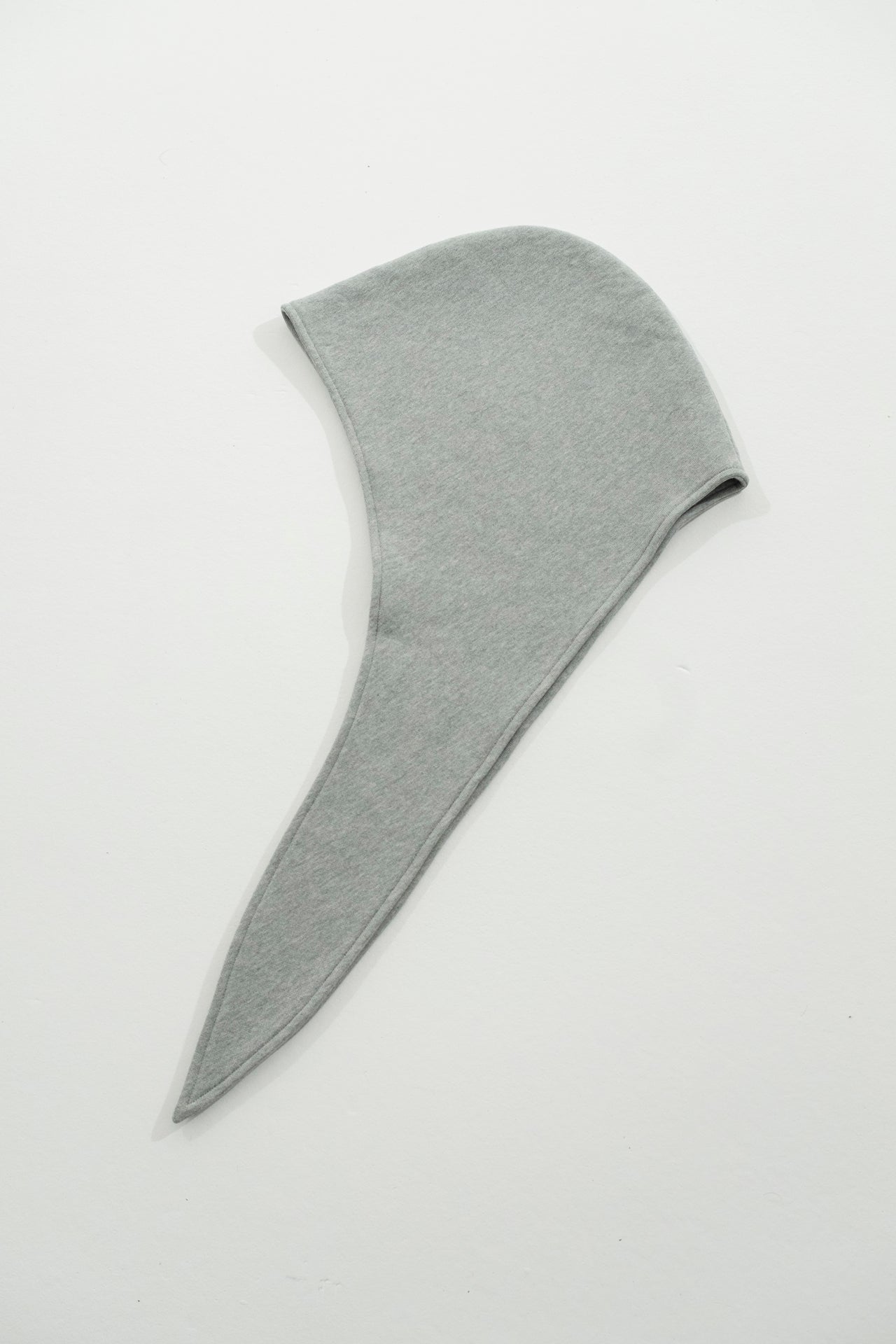 Module_Sweat Hooded Scarf Glay