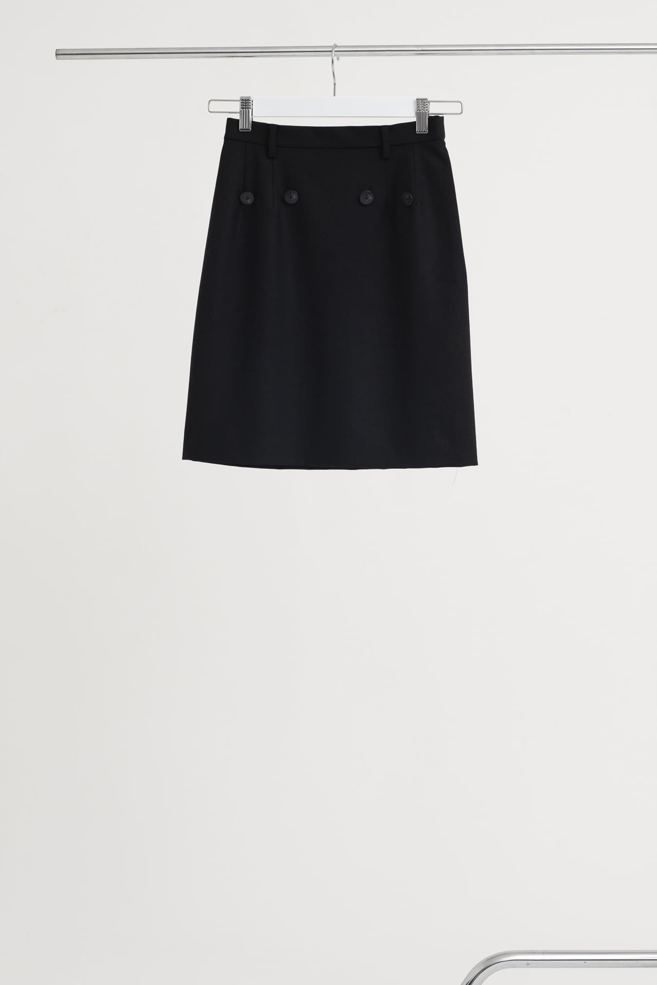 Layer_Skirt Long Black