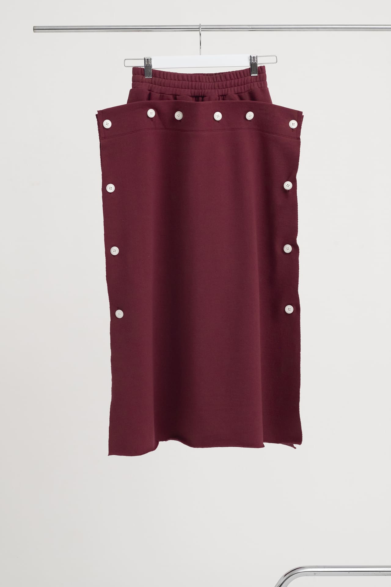 Layer_Sweat Skirt Long Red