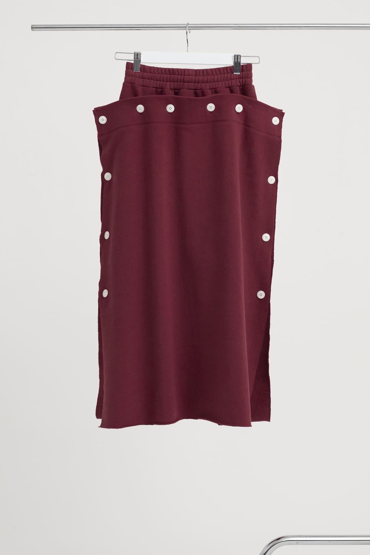 Layer_Sweat Skirt Long Red