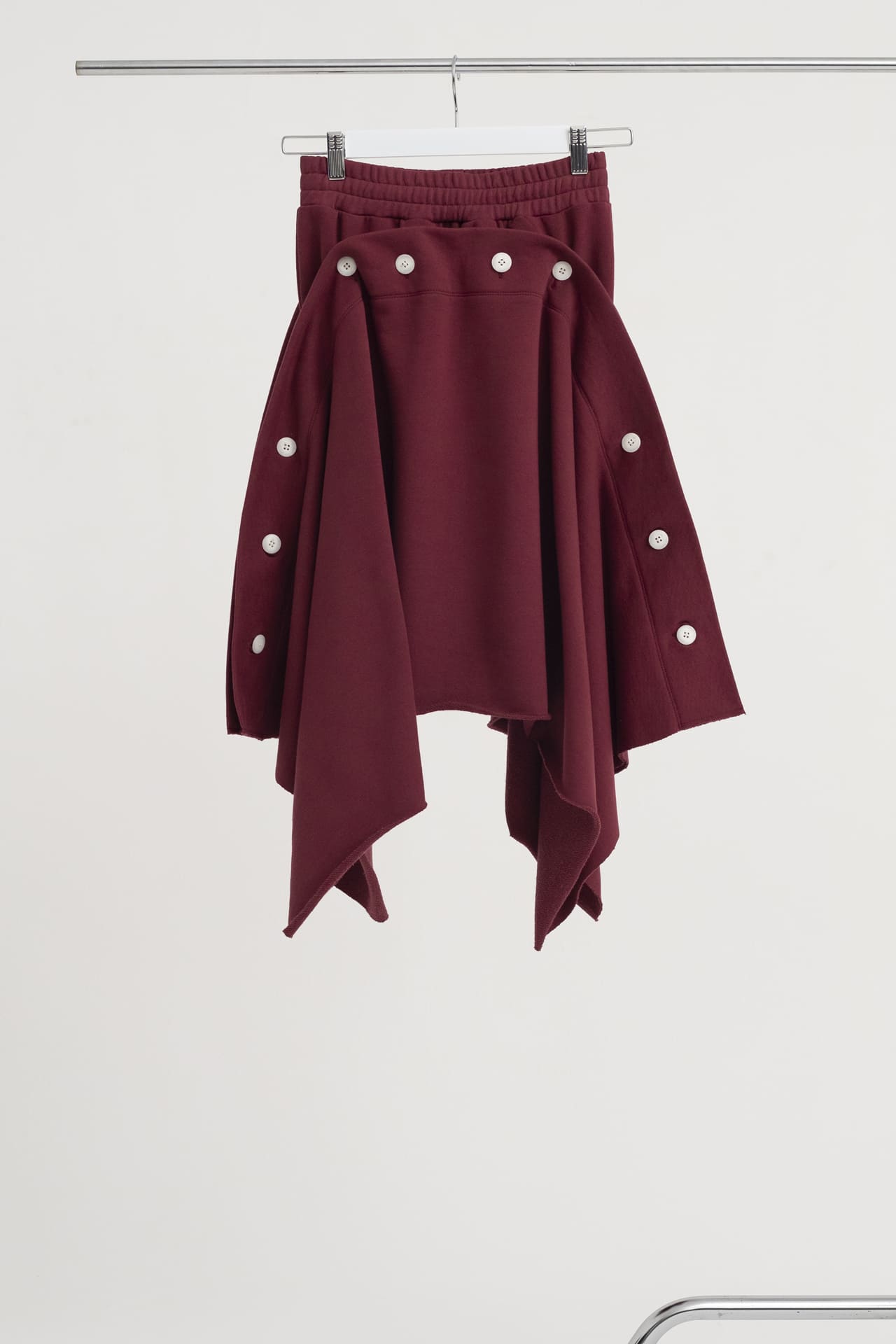 Layer_Sweat Skirt Wide Red