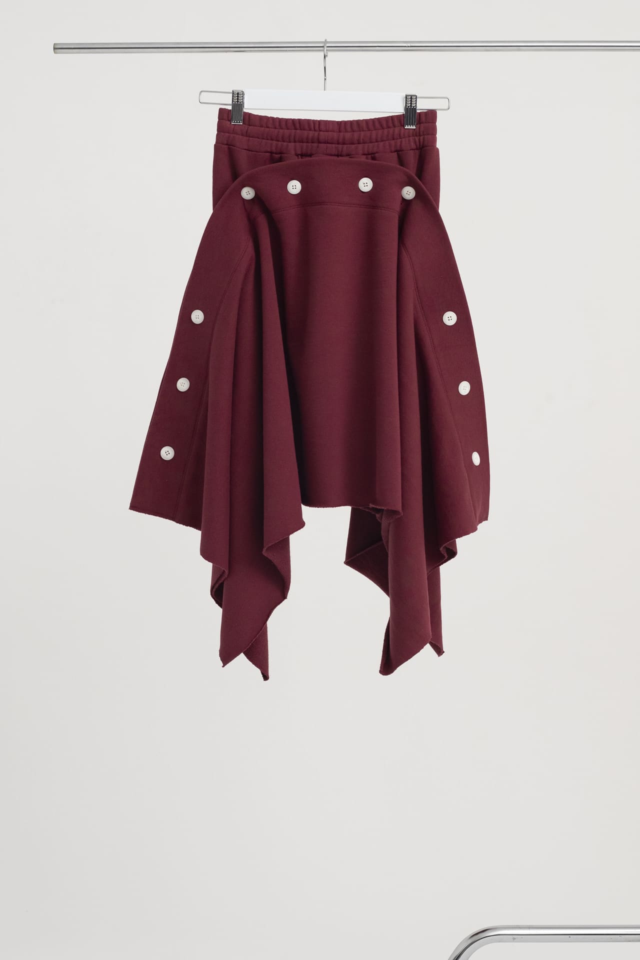 Layer_Sweat Skirt Wide Red