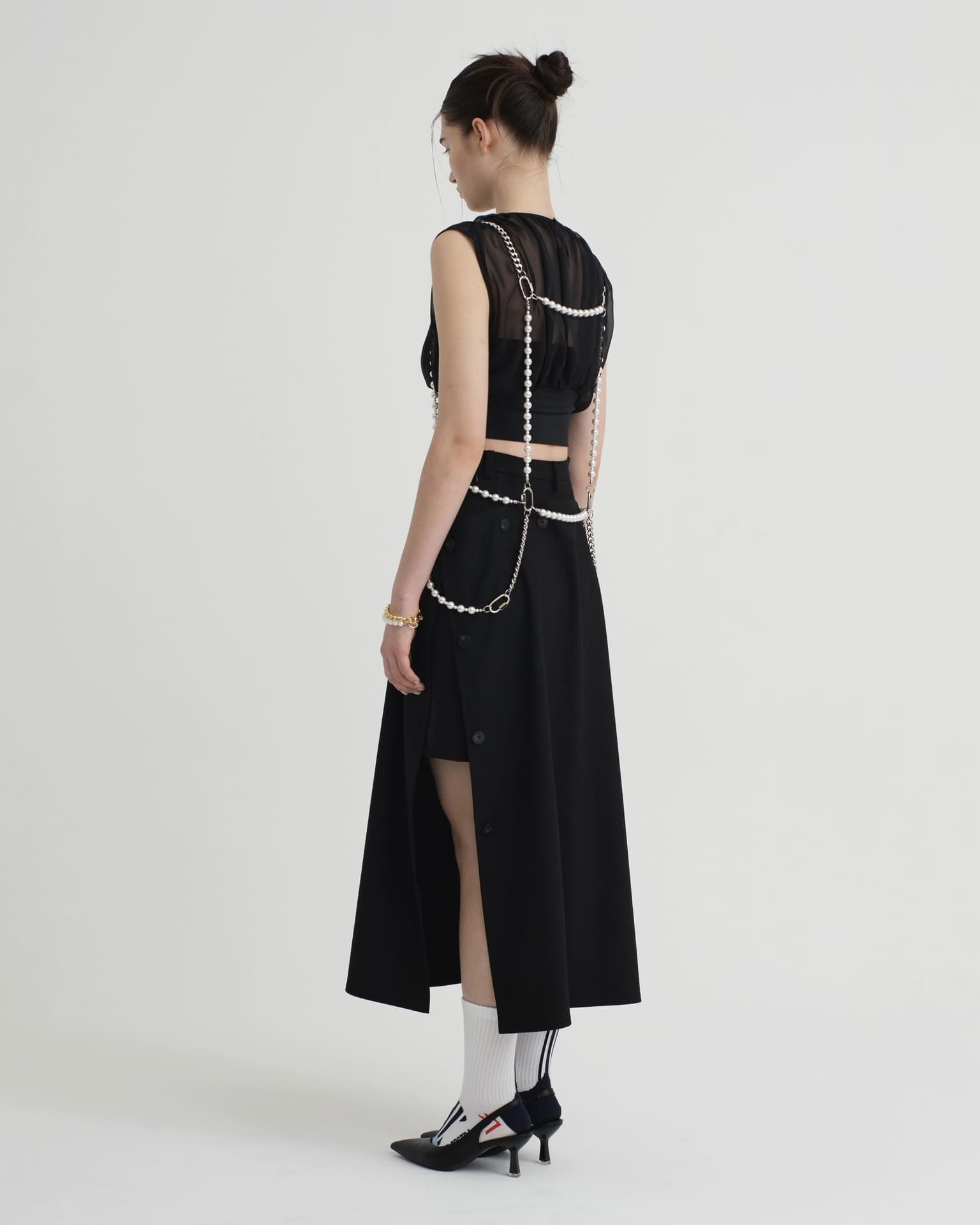Contrast_Blouse Black