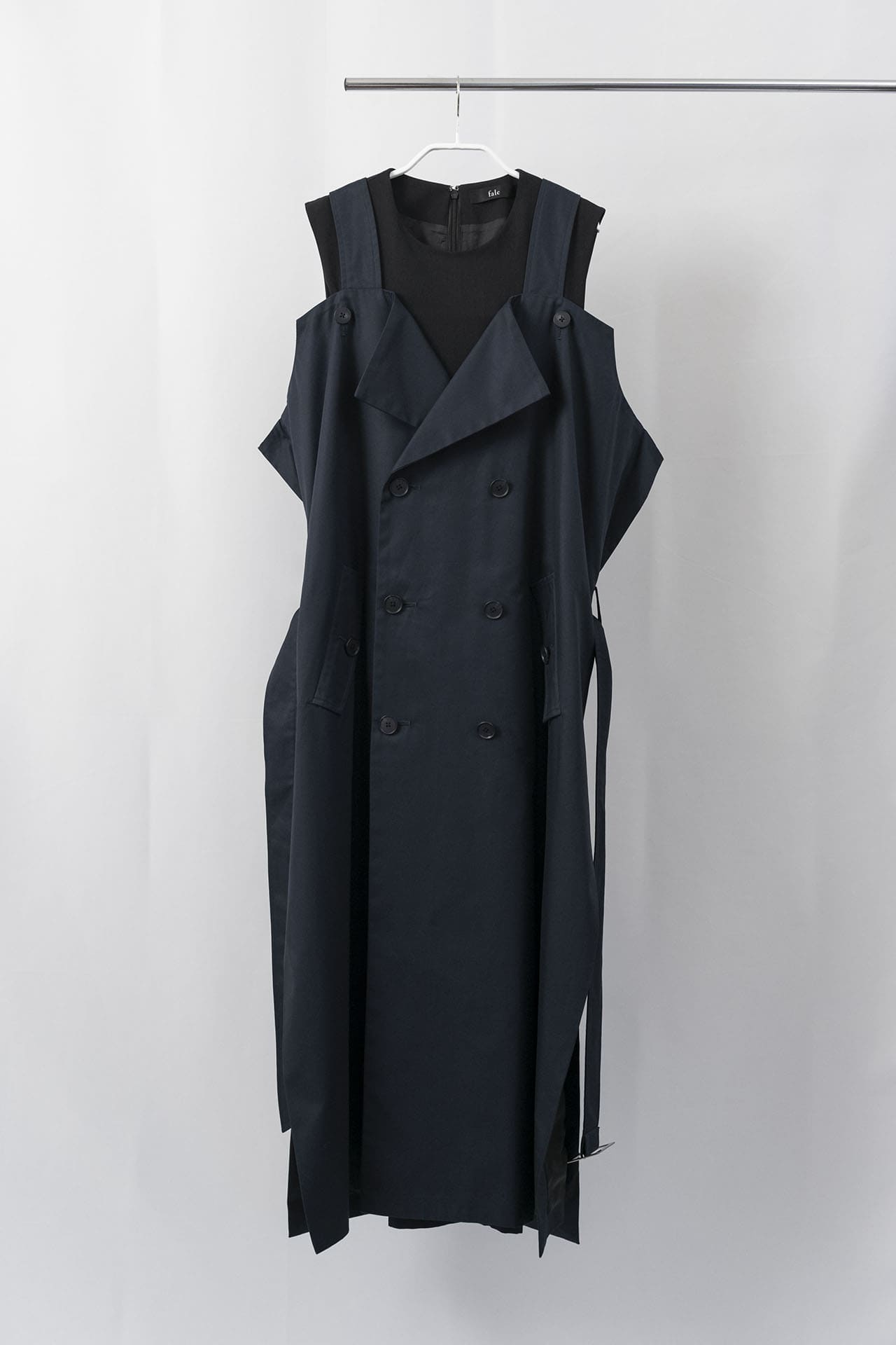 Layer_Trench Dress Navy