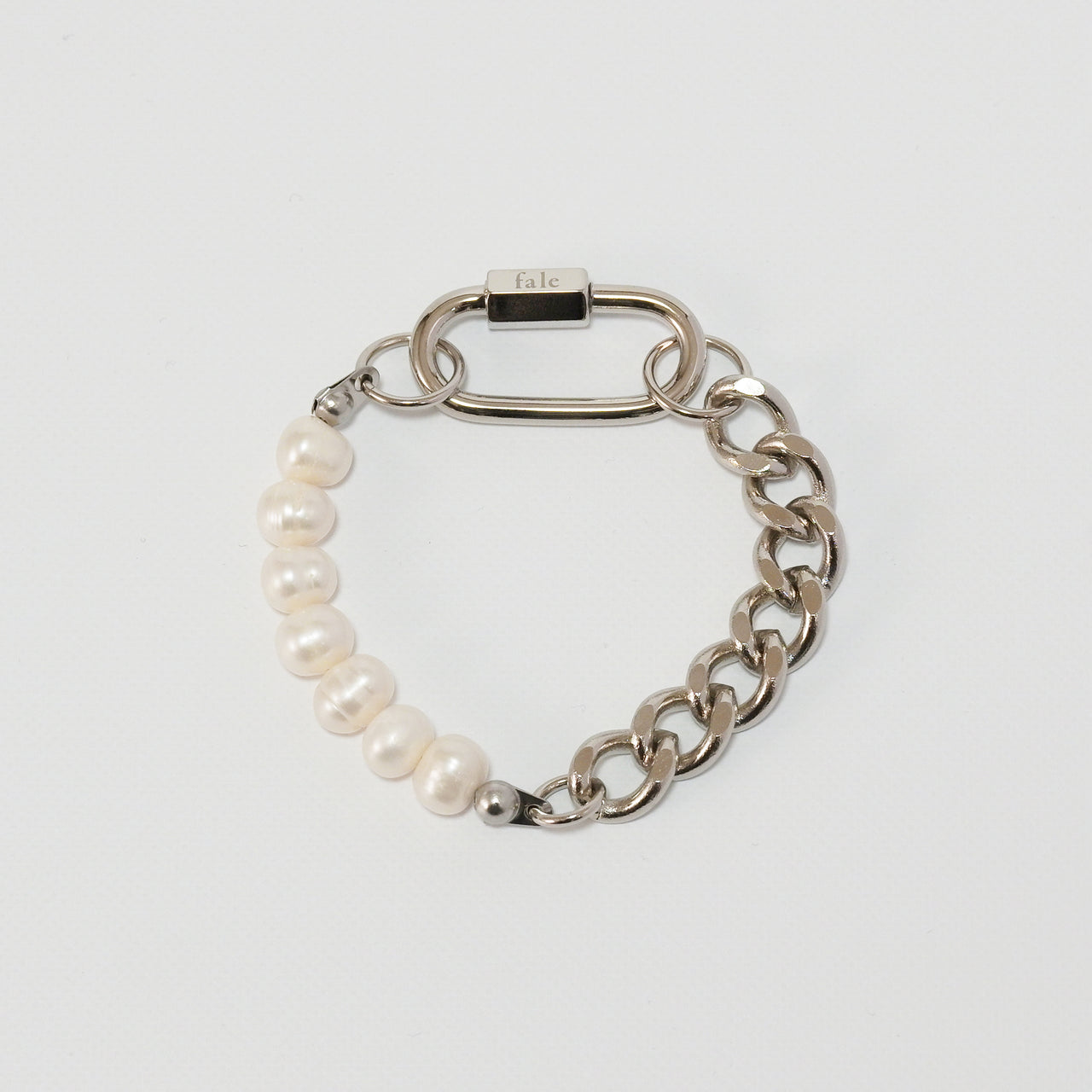 Interface_Bracelet Silver &Pearl