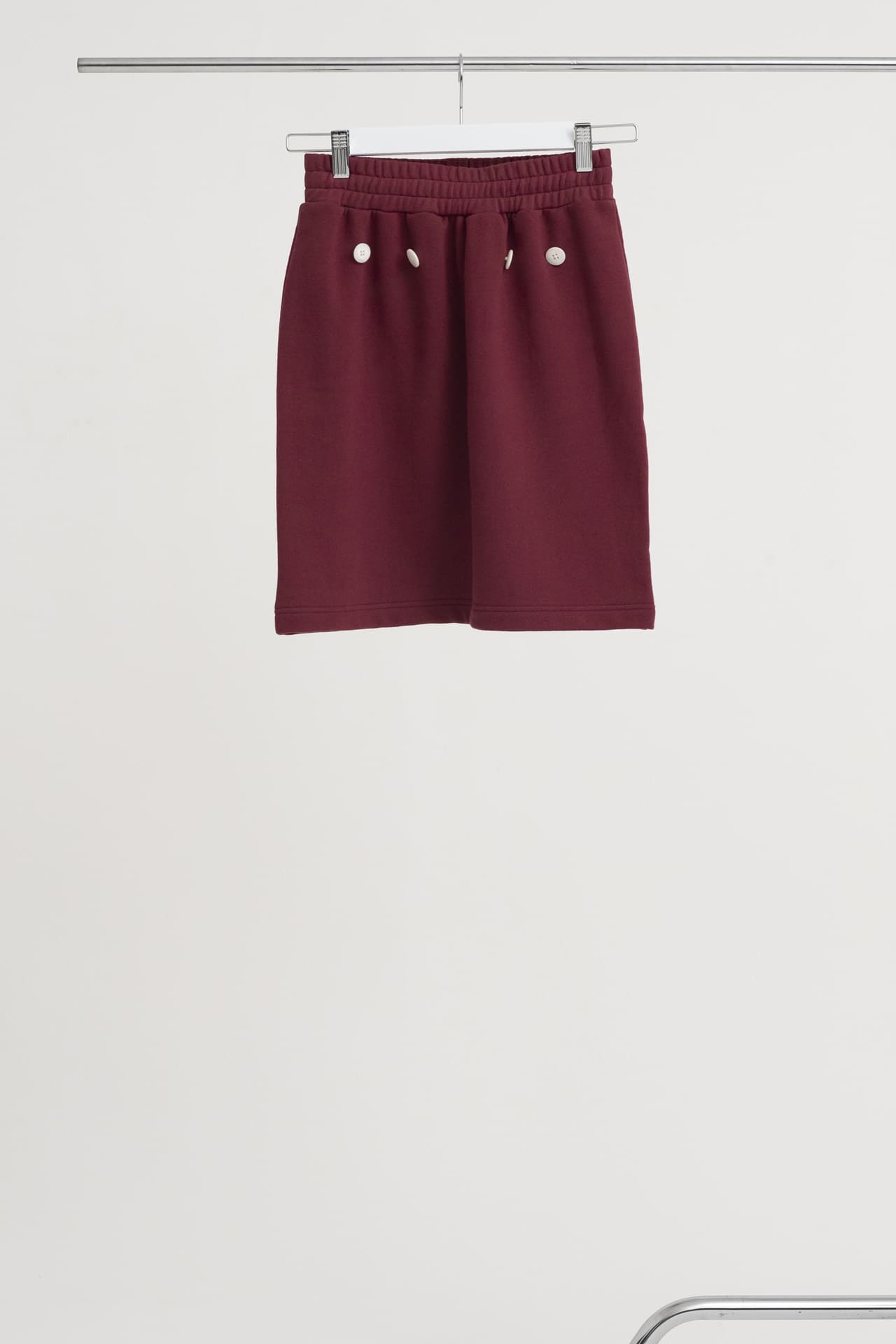 Layer_Sweat Skirt Wide Red