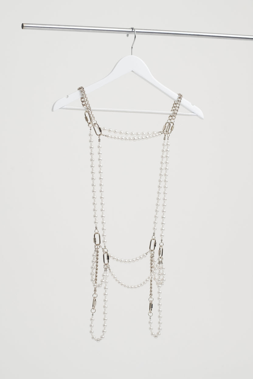 fale | Interface_Body Harness Silver